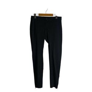 Eileen Fisher Women’s Black Skinny Ankle Zip Pant